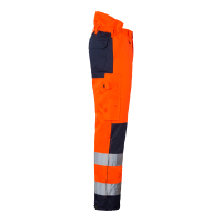 Produktbild för 4026 Winter Trousers Hi-Vis Fluorescent orange/navy Unisex