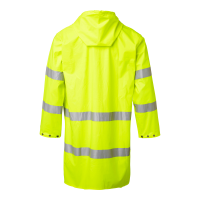 Produktbild för 9295 Rain Coat Hi-Vis Fluorescent yellow Unisex
