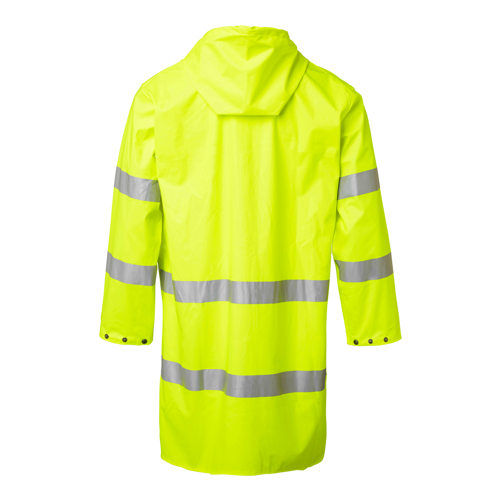 Produktbild för 9295 Rain Coat Hi-Vis Fluorescent yellow Unisex