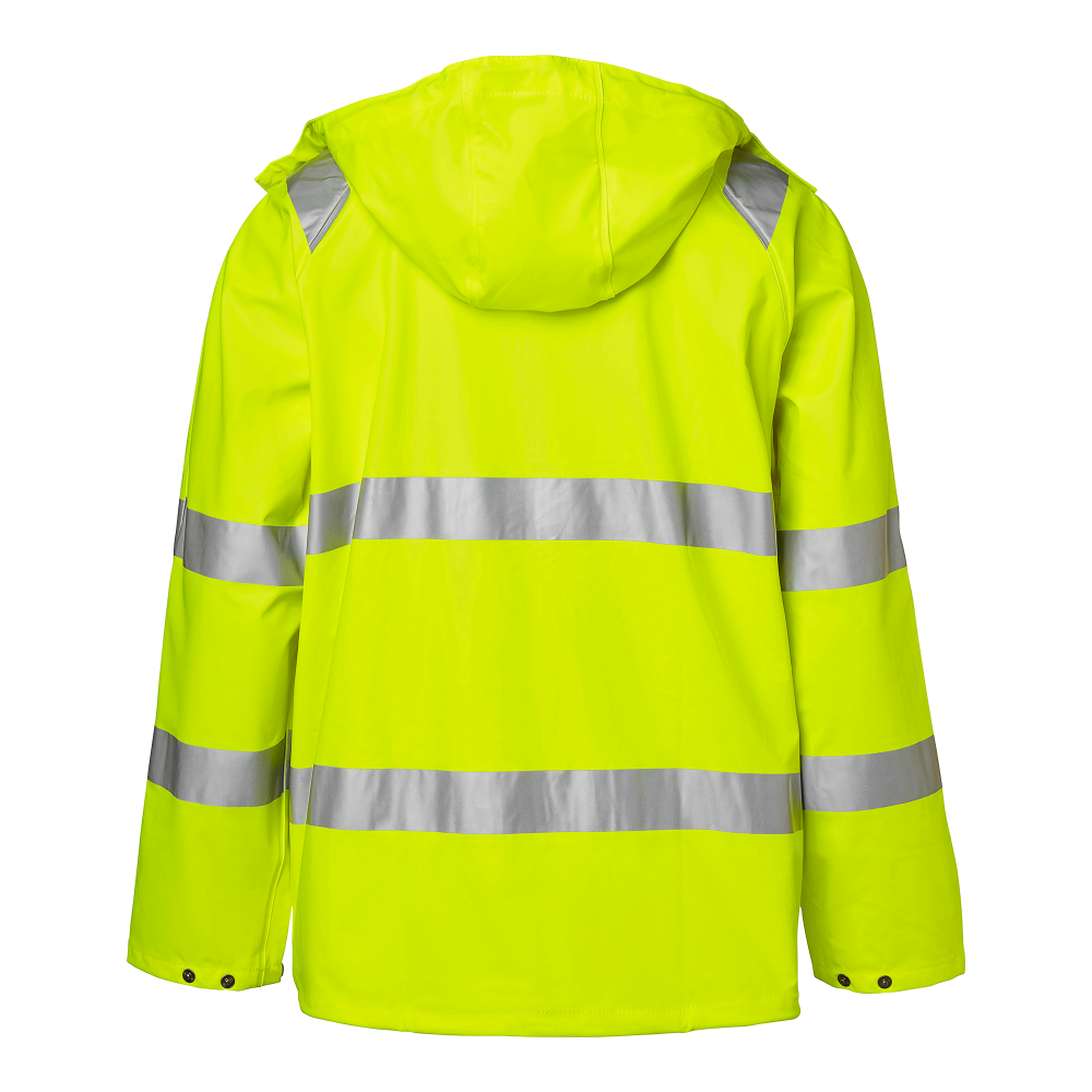 Produktbild för 9394 Rain Jacket Hi-Vis Fluorescent yellow Unisex