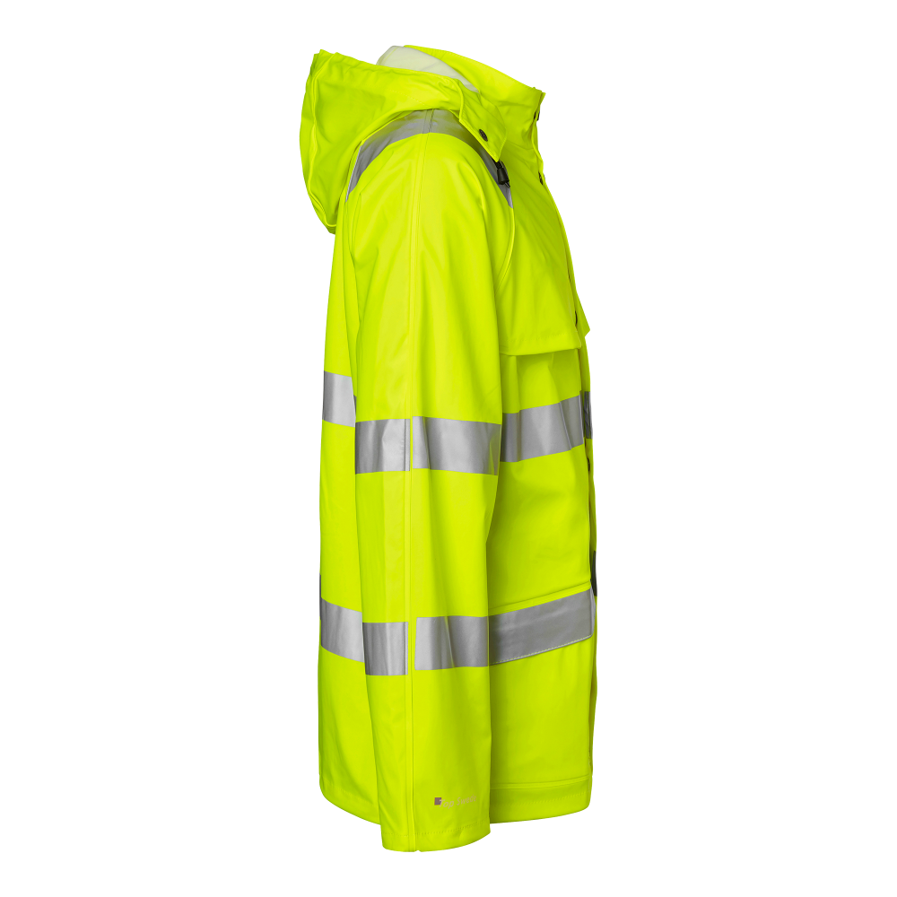Produktbild för 9394 Rain Jacket Hi-Vis Fluorescent yellow Unisex