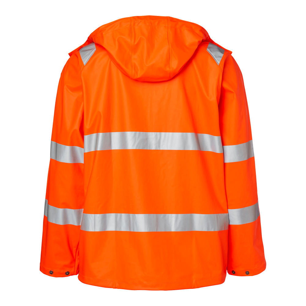 Produktbild för 9394 Rain Jacket Hi-Vis Fluorescent orange Unisex