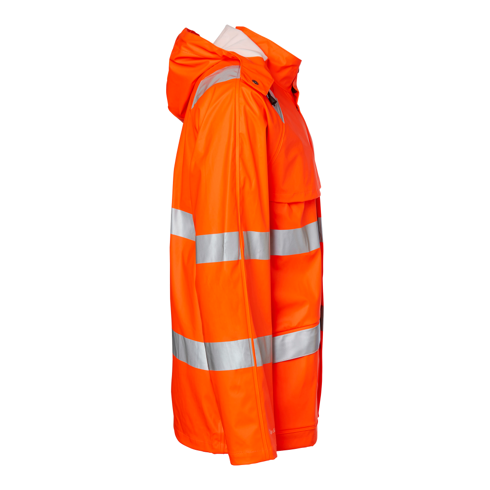 Produktbild för 9394 Rain Jacket Hi-Vis Fluorescent orange Unisex