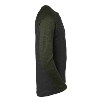 Produktbild för Haley Wool Sweater Black/green Unisex