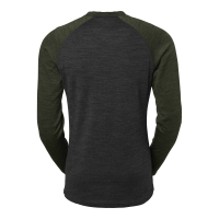 Produktbild för Haley Wool Sweater Black/green Unisex