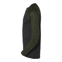 Produktbild för Haley Wool Sweater Black/green Unisex