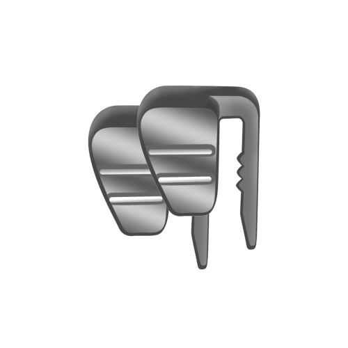Guardio Hearing Fitting Pin Helmet Accessories Black Unisex