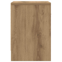 Produktbild för Sängbord med låda artisan ek 39x28x41 cm