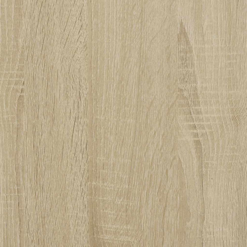 Produktbild för Sängbord med 2 lådor sonoma-ek 40x36x50 cm