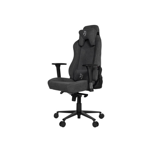 Arozzi Arozzi Vernazza Soft Fabric - stol - metall, aluminium, tyg - svart, mörkgrå