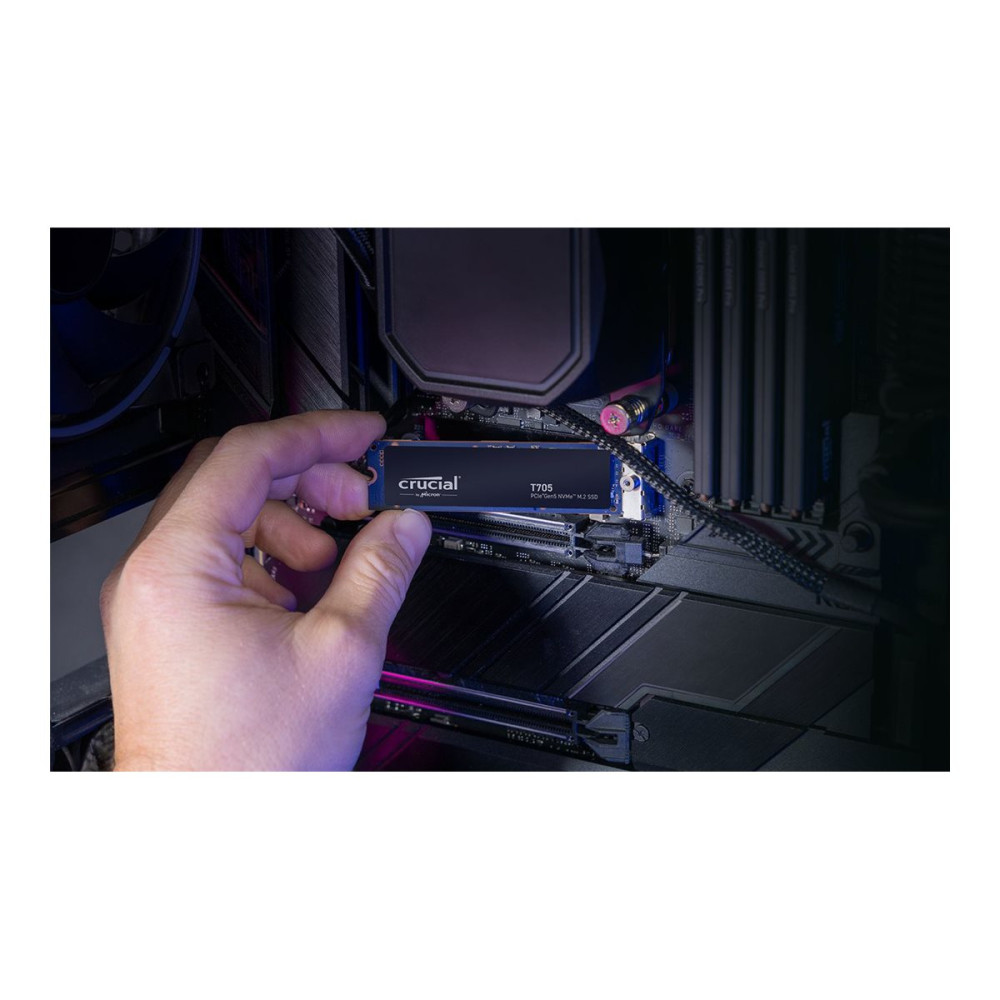 Produktbild för Crucial T705 - SSD - 1 TB - PCI Express 5.0 (NVMe)