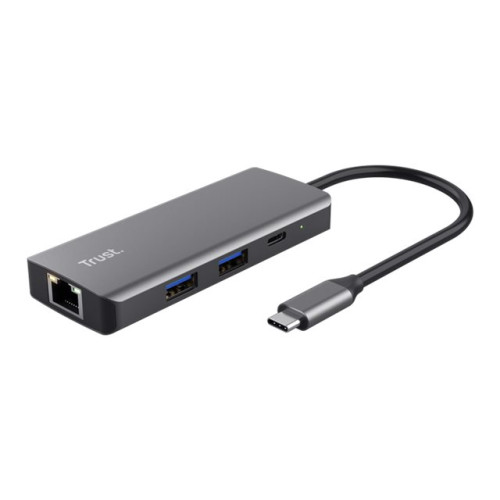 Trust Trust Dalyx - dockningsstation - USB-C - HDMI - 1GbE