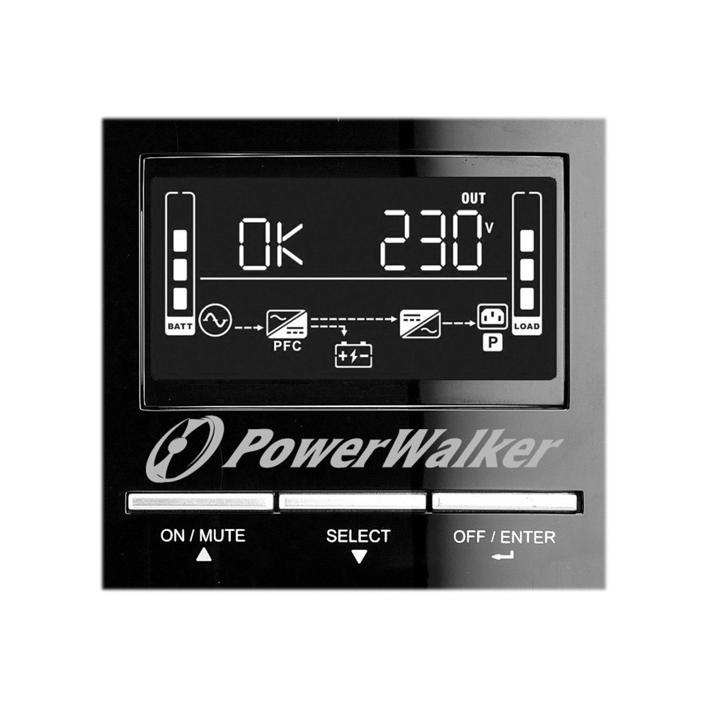 Produktbild för PowerWalker VI 3000 CW FR - UPS - 2100 watt - 3000 VA