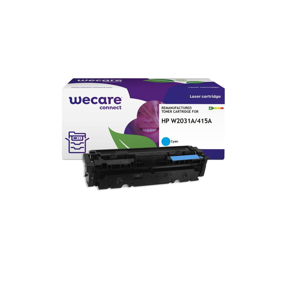 Produktbild för Toner LYRECO HP W2031A 415A 2,1K cyan