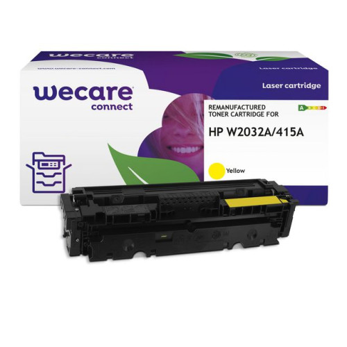Wecare Toner WECARE HP W2032A 415A 2,1K gul