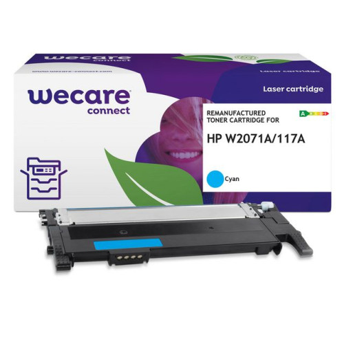 Wecare Toner WECARE HP W2071A 117A 1K cyan