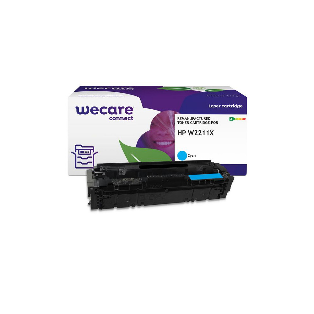 Produktbild för Toner LYRECO HP W2211X 207X 2,45K cyan