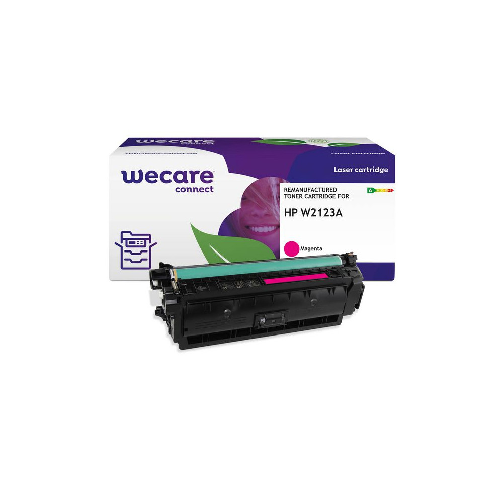 Produktbild för Toner WECARE HP W2123A 212A 4,5K magenta