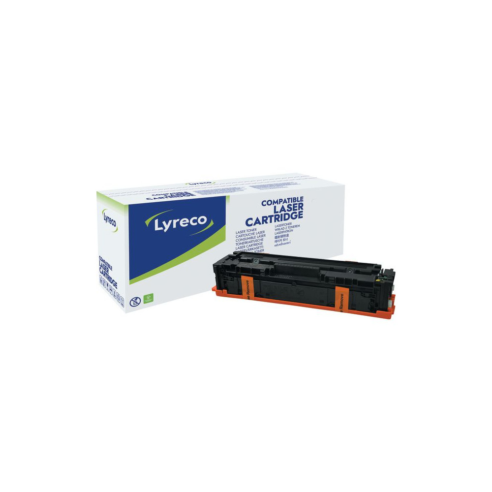 Produktbild för Toner LYRECO HP CF542X 203X 2,5K gul
