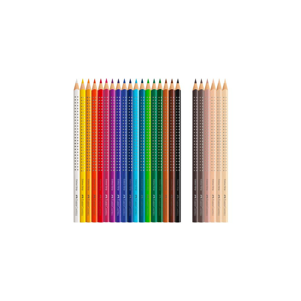 Produktbild för Färgpenna FABER CASTELL Grip 24/fp