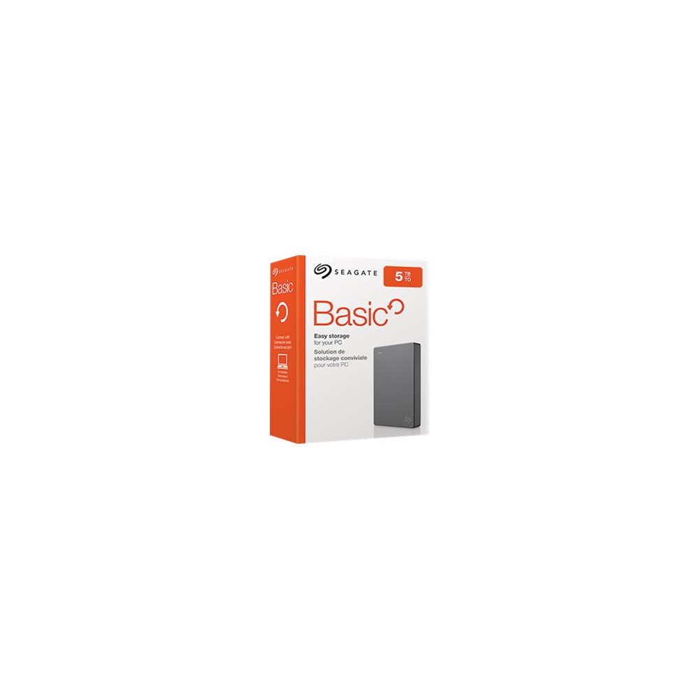 Produktbild för Seagate Basic STJL5000400 - hårddisk - 5 TB - USB 3.0