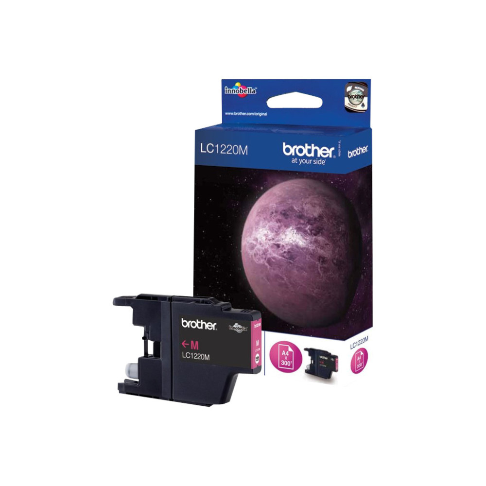 Produktbild för Brother LC1220M - magenta - original - bläckpatron