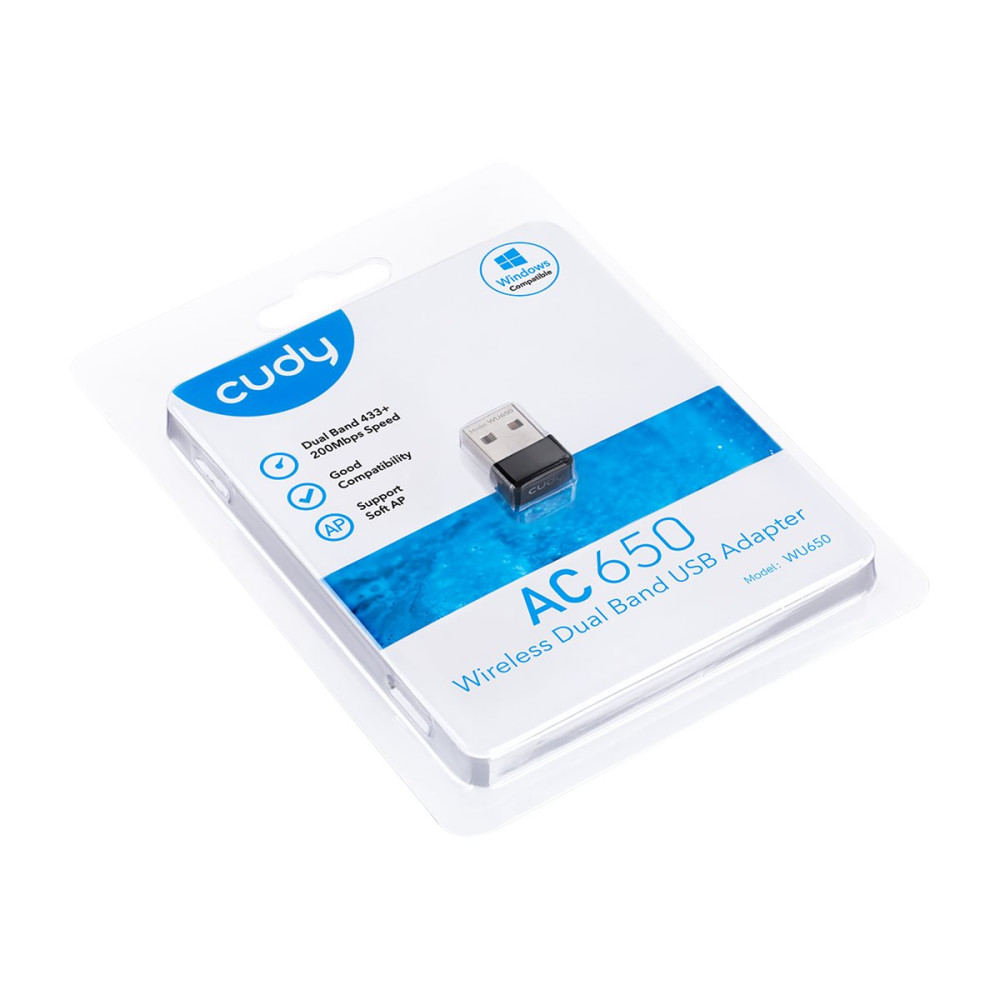 Produktbild för Cudy WU650 - nätverksadapter - USB 2.0
