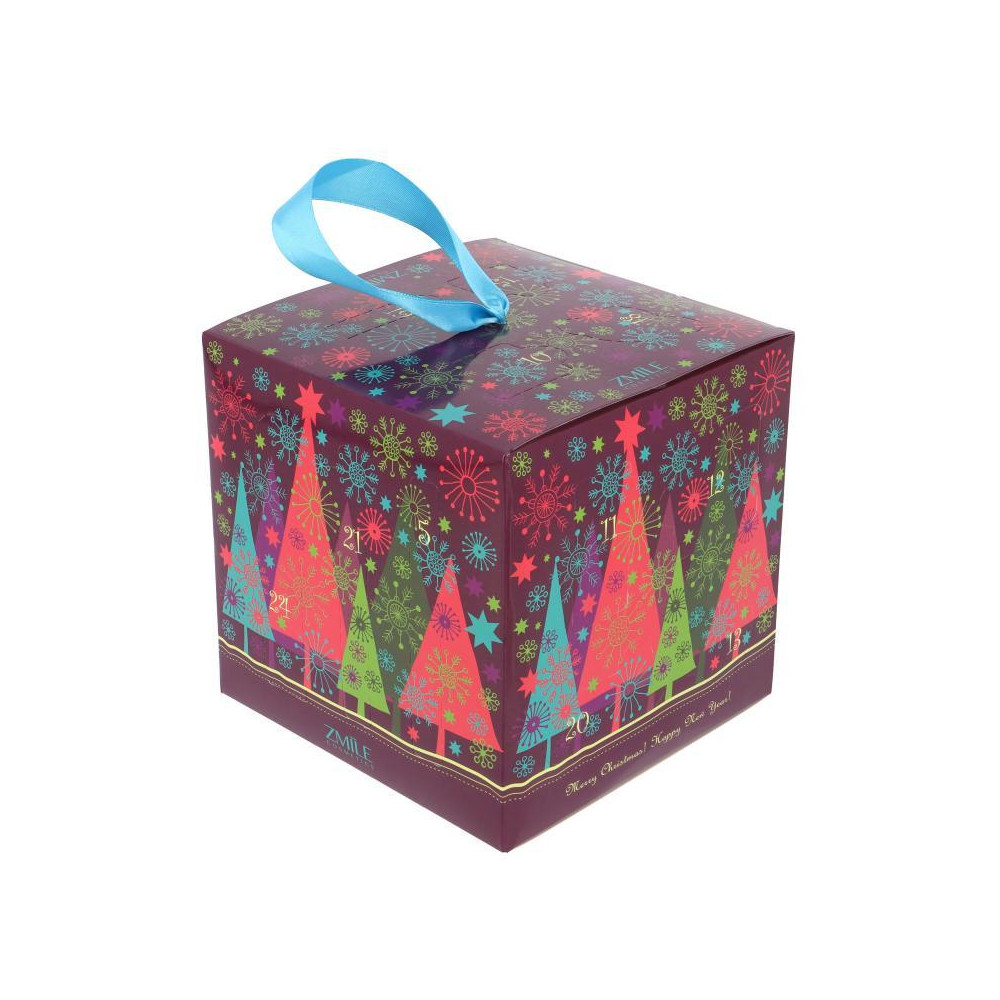 Produktbild för Advent Calendar Cube Christmas Trees