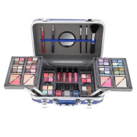 Produktbild för Makeup Box Traveller Blue Vegan