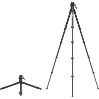 Produktbild för SmallRig 5028 Portable Carbon Fiber Travel Tripod Kit