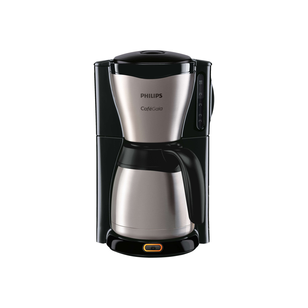 Produktbild för Philips Café Gaia HD7546 - kaffemaskin - metall/svart