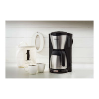 Produktbild för Philips Café Gaia HD7546 - kaffemaskin - metall/svart
