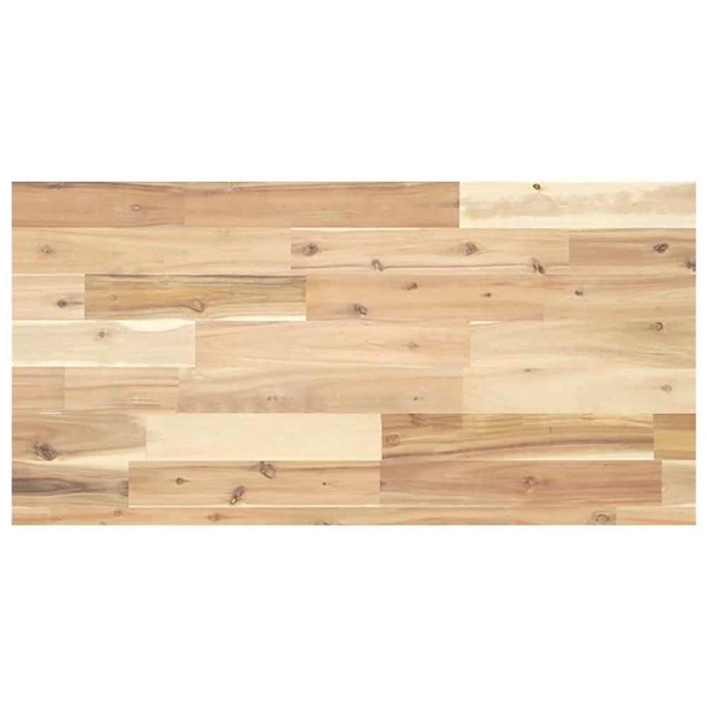 Produktbild för Svävande hyllor 3 st 80x40x4 cm obehandlat massivt akaciaträ