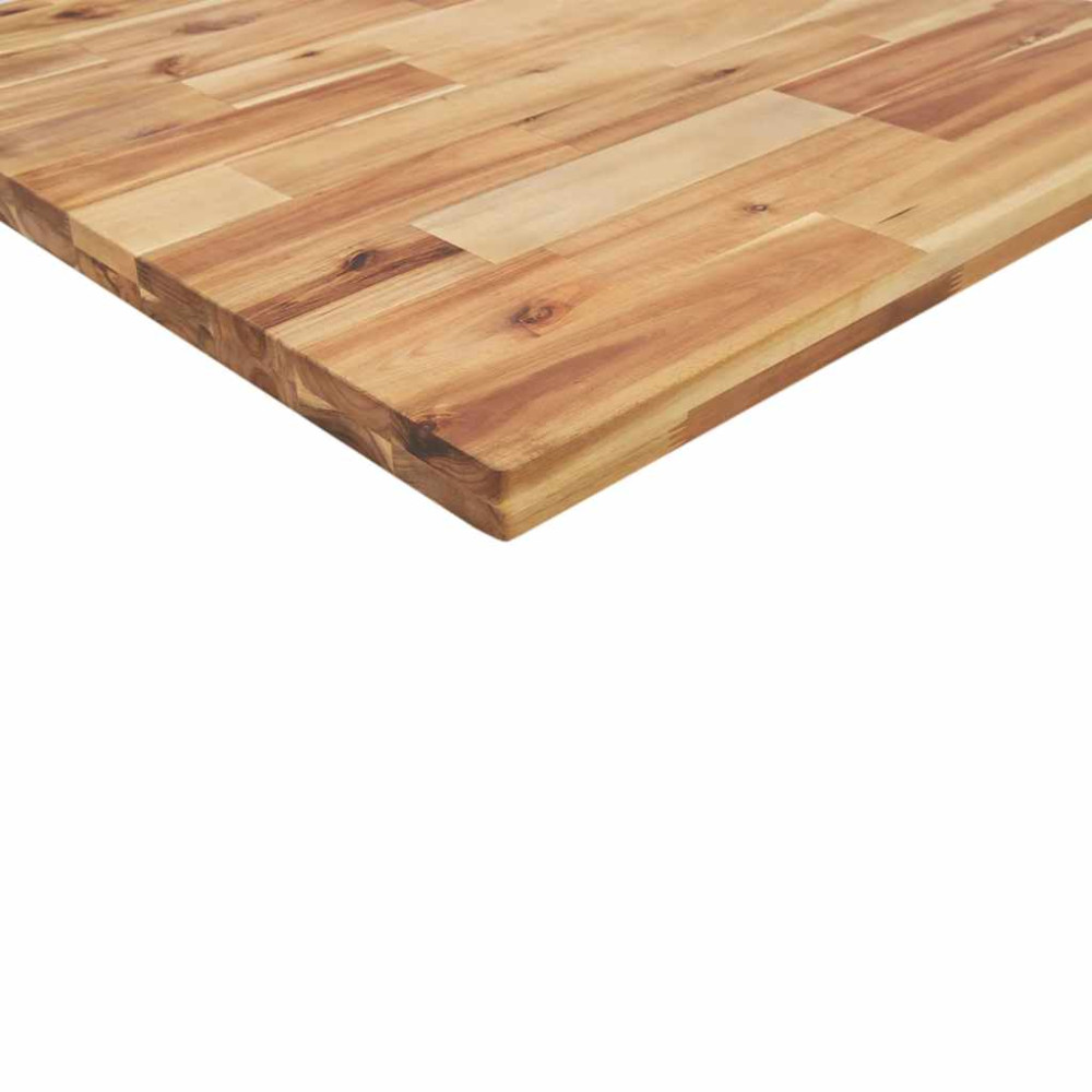 Produktbild för Svävande hyllor 3 st 40x30x4 cm behandlat massivt akaciaträ