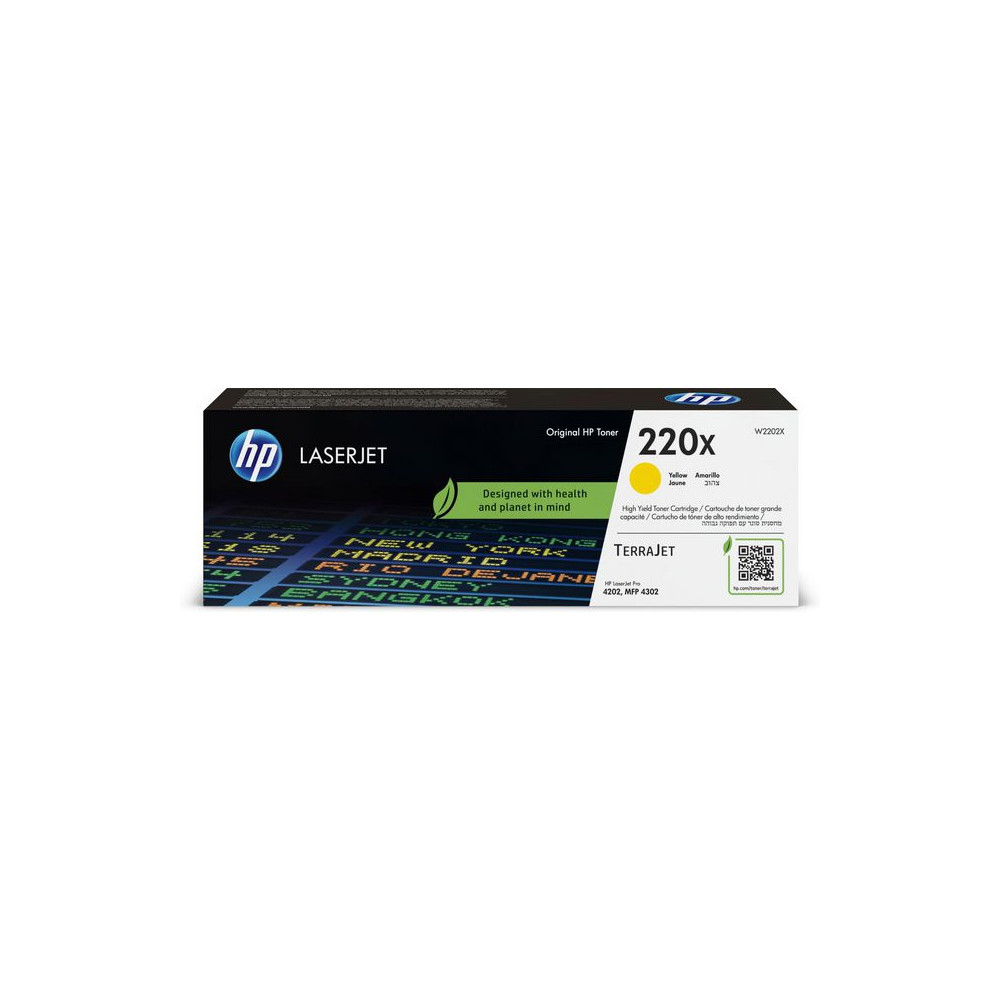 Produktbild för Toner HP W2202X 220X gul 5,5K