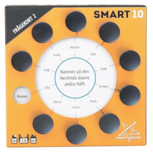 Mindtwister Smart10  frågekort 2