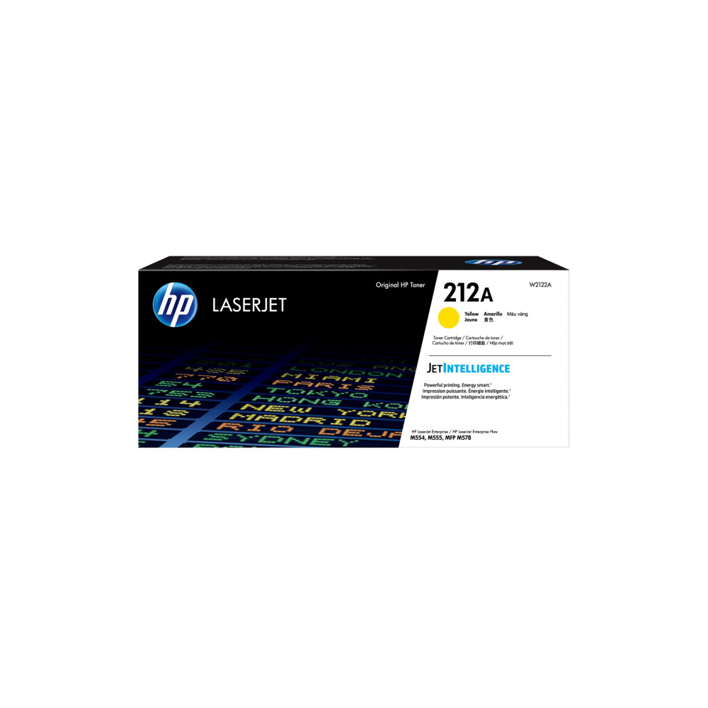 Produktbild för HP 212A - gul - original - LaserJet - tonerkassett (W2122A)