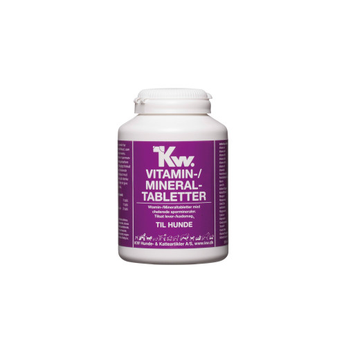 KW KW Vitamin/Mineral tabletter 250 tabl