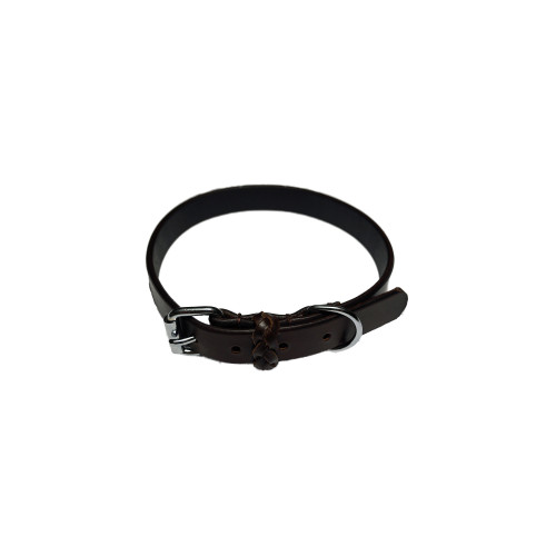 KW Walker Halsband läder Brunt 20mm/50 cm