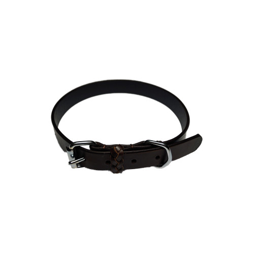 KW Walker Halsband läder Brunt 25mm/55 cm