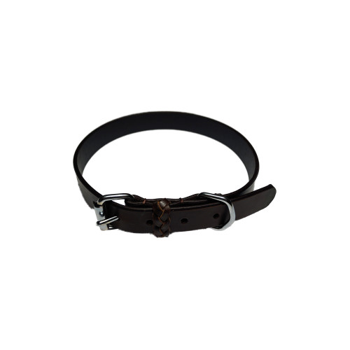 KW Walker Halsband läder Brunt 25mm/60 cm