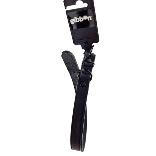 Tyrol Halsband Läder Svart Tyrol 10mm/25cm