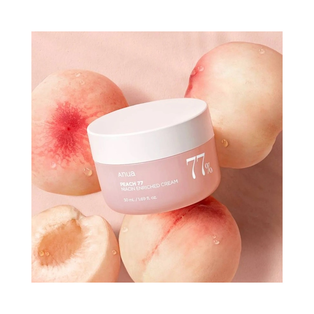 Produktbild för Peach 77% Niacin Enriched Cream 50ml