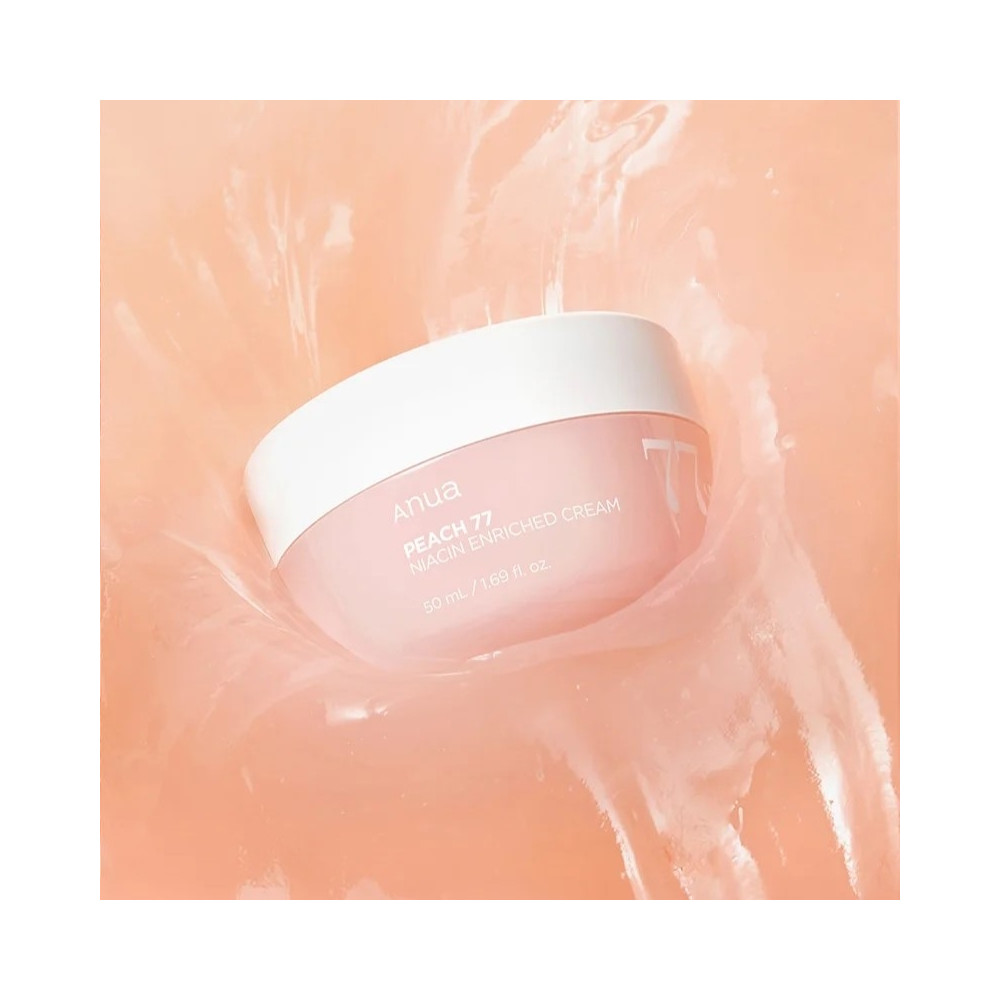 Produktbild för Peach 77% Niacin Enriched Cream 50ml