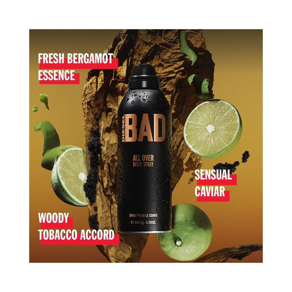 Produktbild för Diesel Bad All Over Body Spray 200ml