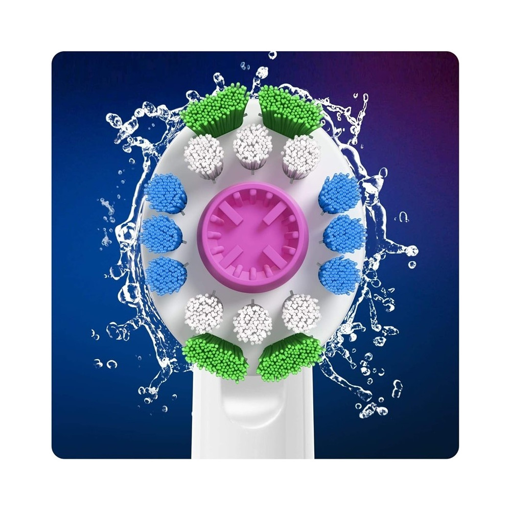 Produktbild för 3D White Clean Max Toothbrush Head 3pc