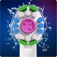 Produktbild för 3D White Clean Max Toothbrush Head 3pc
