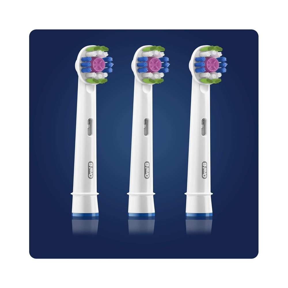 Produktbild för 3D White Clean Max Toothbrush Head 3pc
