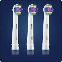 Produktbild för 3D White Clean Max Toothbrush Head 3pc