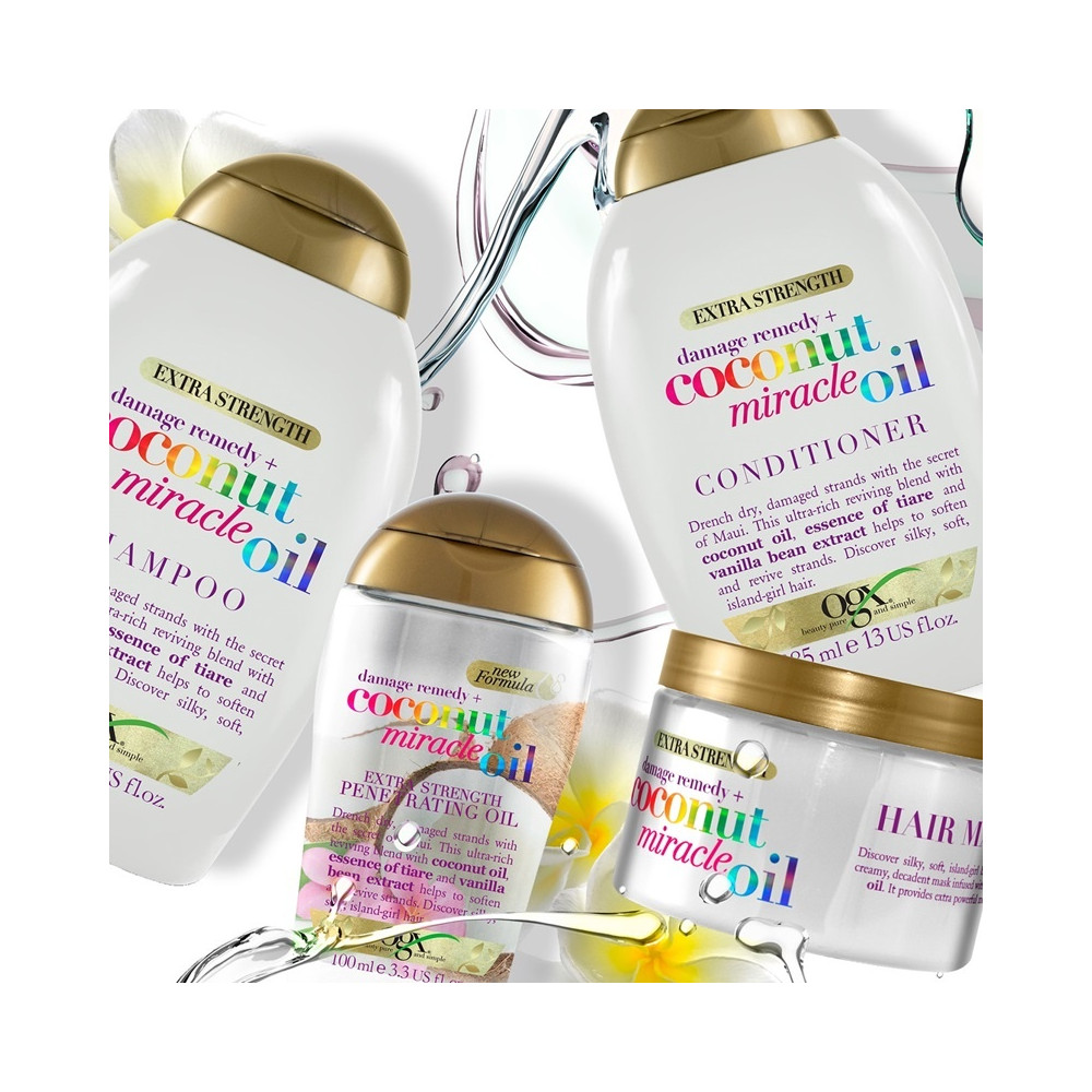 Produktbild för Coconut Miracle Oil Air Dry Cream 177ml
